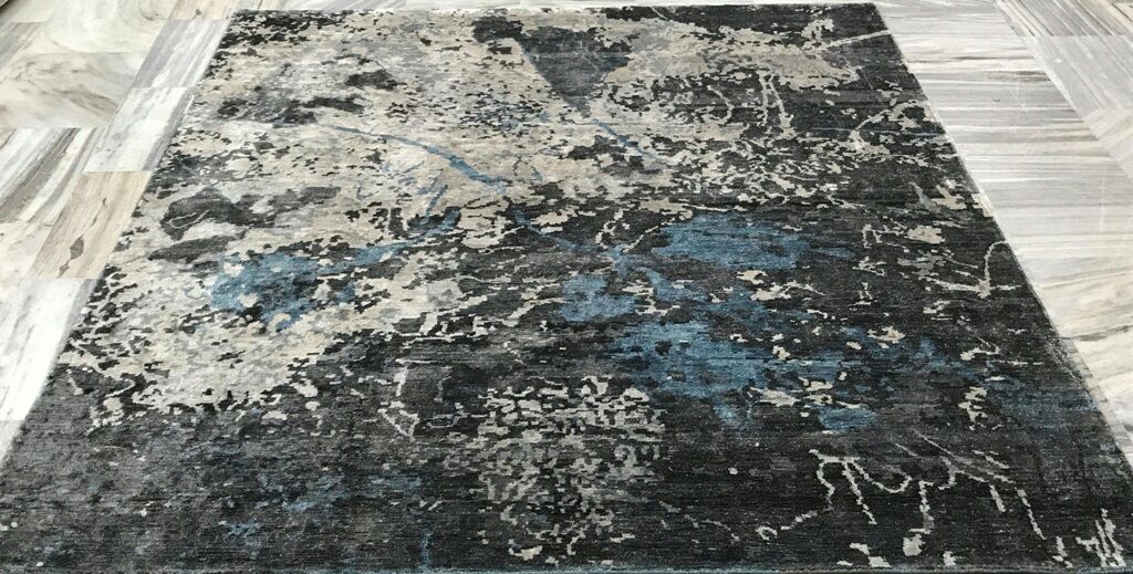 Nocturne Patina – Hand-knotted Design