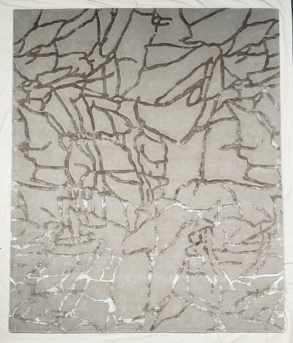 Contour Mosaic – Hand-tufted Design