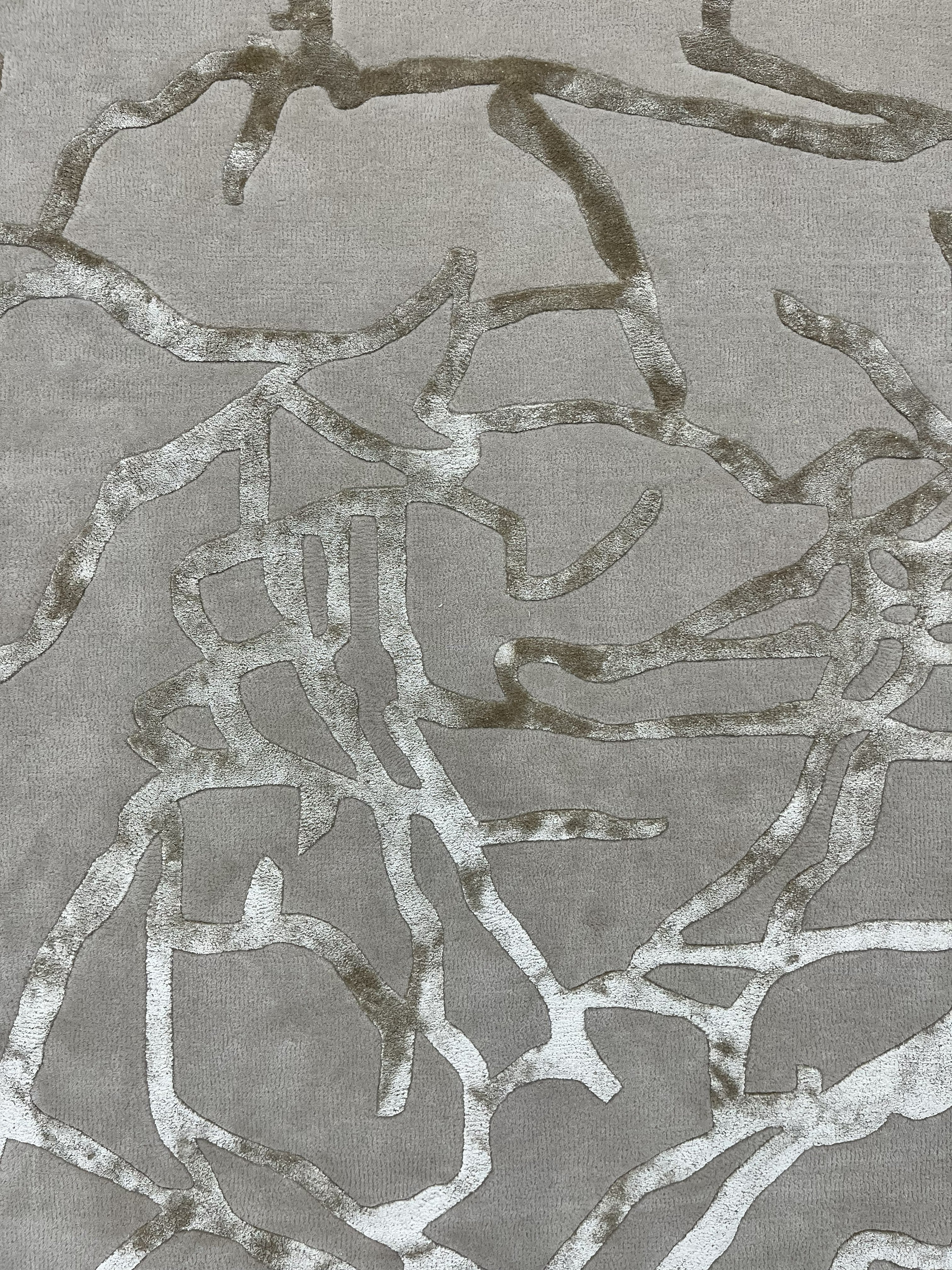Contour Mosaic – Hand-tufted Design