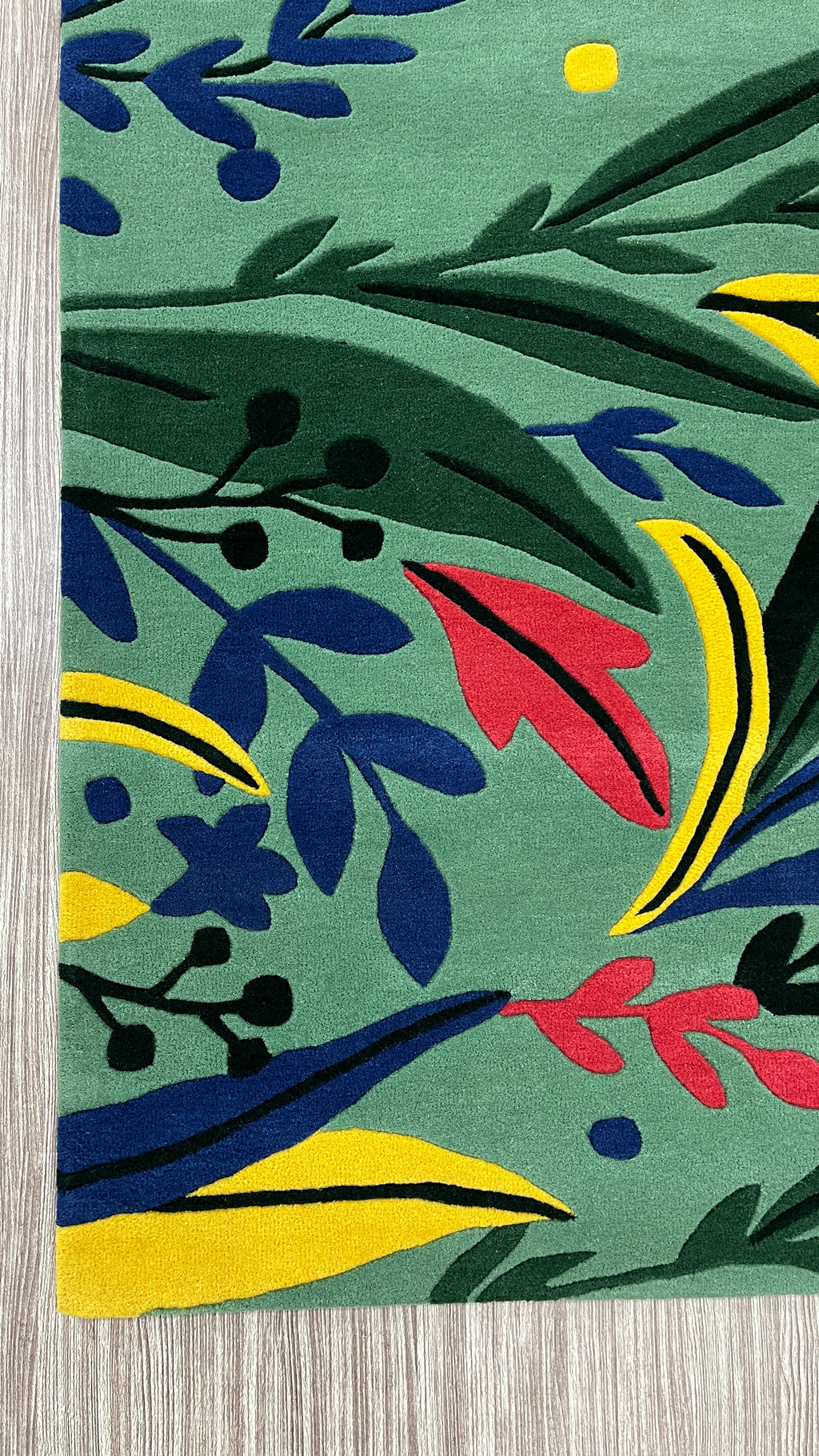 Botanical Expression - Hand-tufted Design