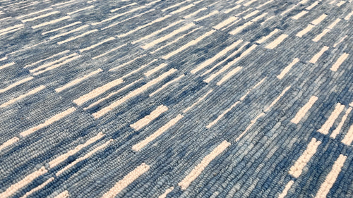 Coastal Rhythm - Hand-knotted Design