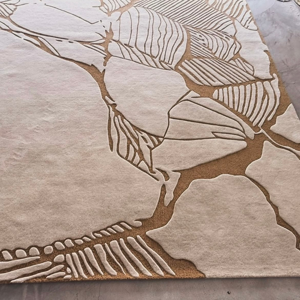 Botanical Flow – Hand-tufted Design