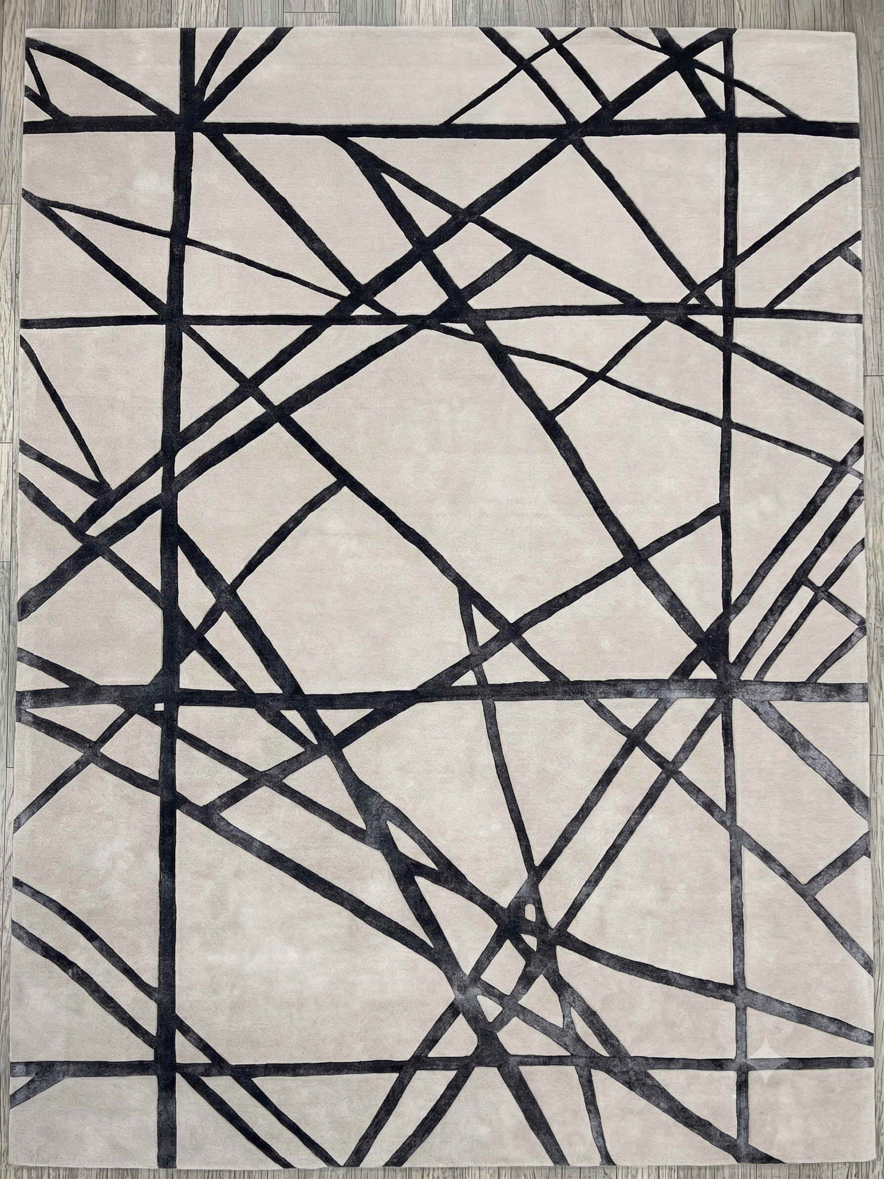 Linear Motion – Hand-Tufted Design
