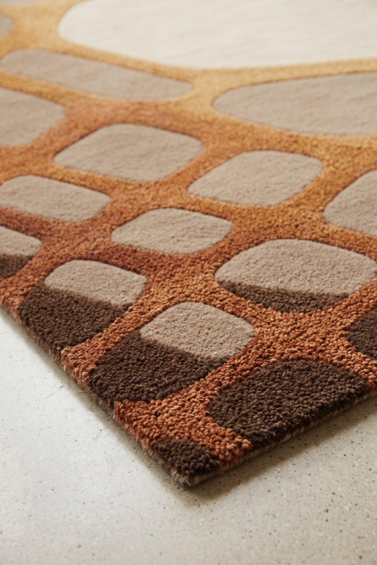 Amber Lattice – Nahansicht des Musters und der Florstruktur