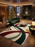 Festive Cadence – Teppich im eingerichteten Wohnzimmer