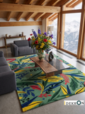 Botanical Expression - Hand-tufted Design