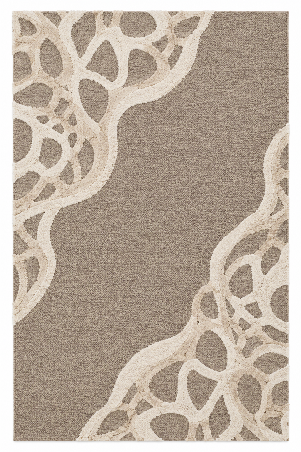 Lace Afterlight – gesamtes Teppichdesign in der Draufsicht