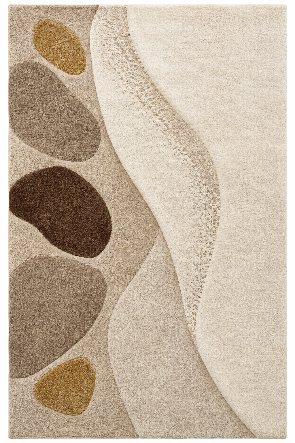 Sugar Fold – gesamtes Teppichdesign in der Draufsicht